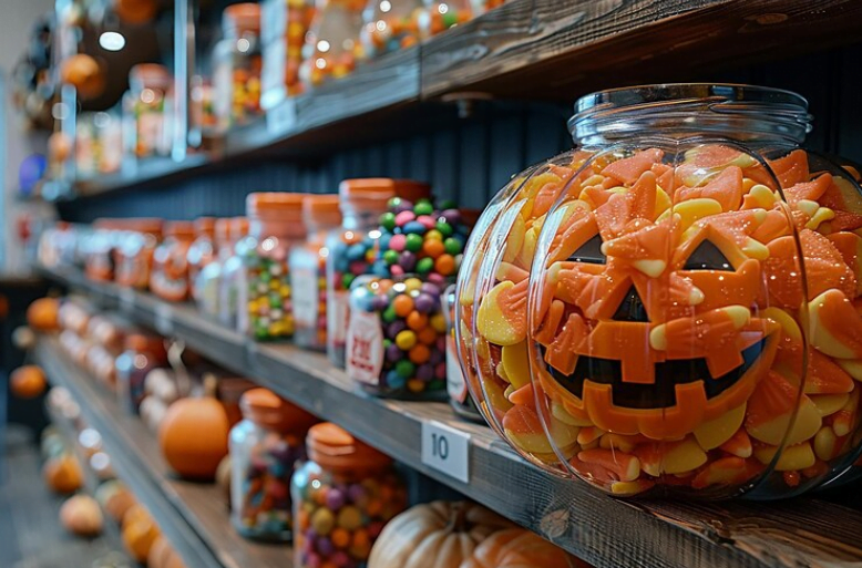 Convenience stores at Halloween