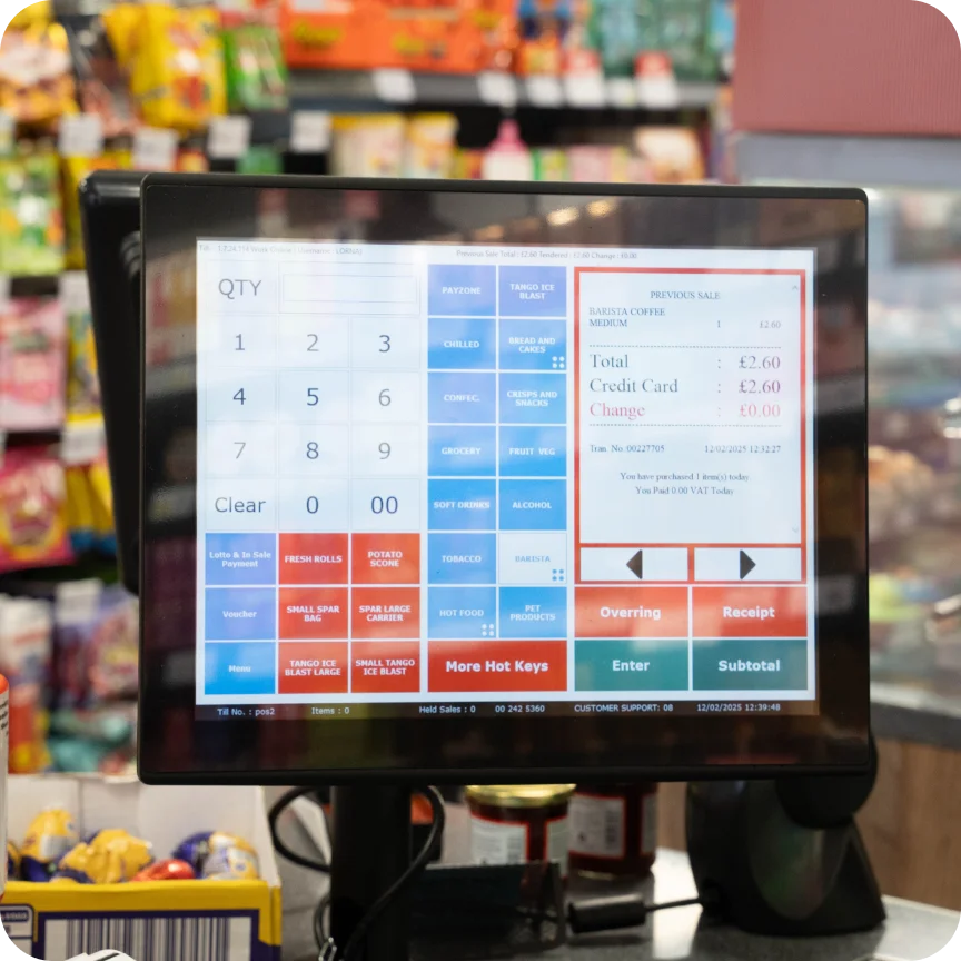 Convenience Store EPOS System in Aberdeen